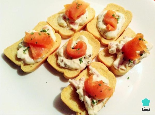 Canapés Salmão Grelhado (10un)